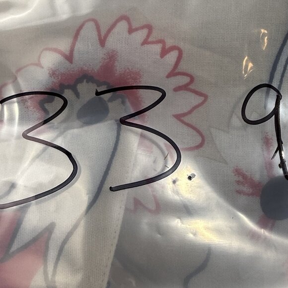 Karen Scott Top Women’s Sz 2X Floral Button Up Long Sleeve Roll Tab Linen Rayon - Picture 8 of 8